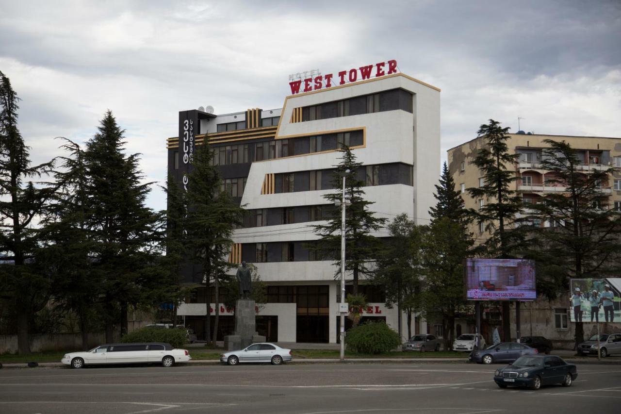 West Tower Hotel Kutaisi Exteriör bild